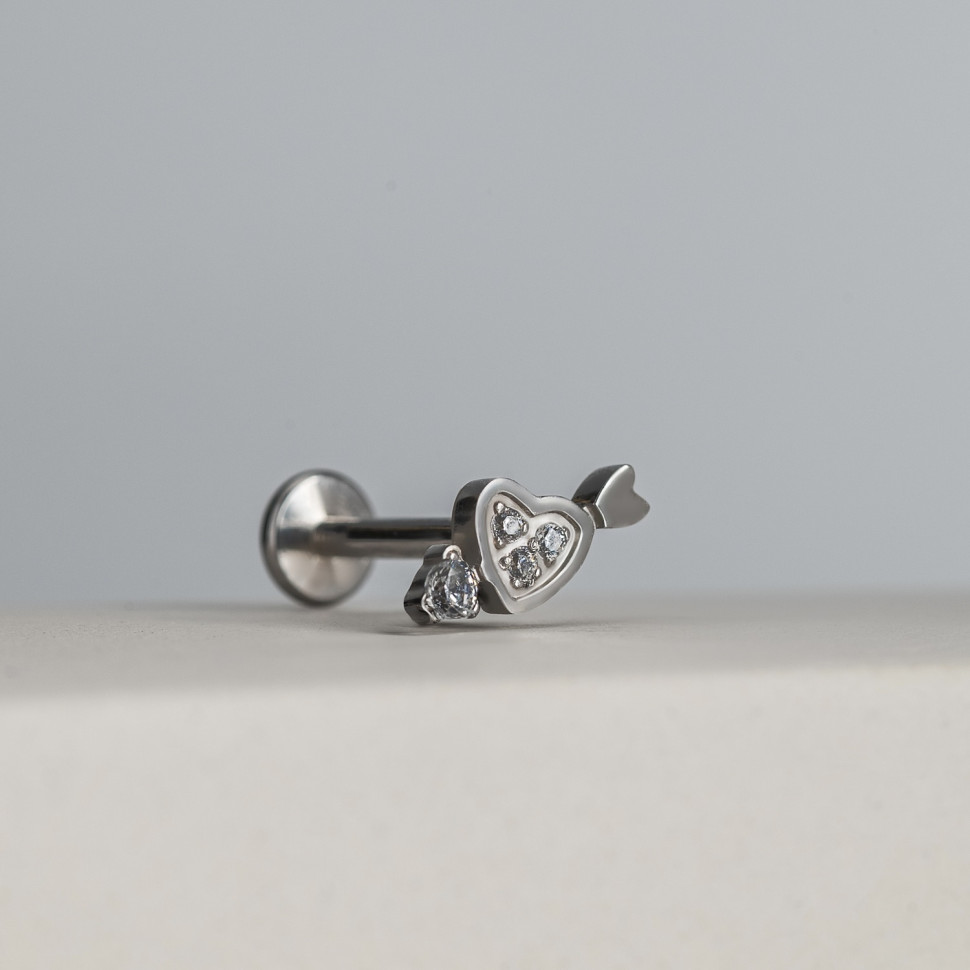 Лабрет Cupid 1.2 мм Сталь 