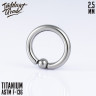 Кольцо IG 2.5 мм Титан