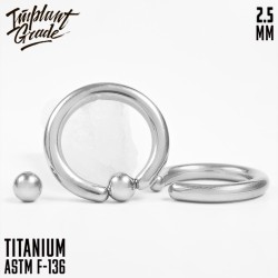 Кольцо IG Титан 2.5 мм 