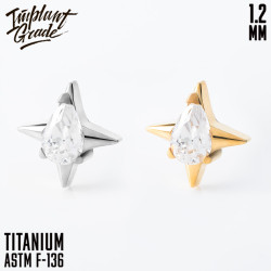 Накрутка Starlit IG 1.2 мм титан 