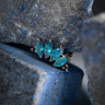 Накрутка-кластер 4K Bead Marquise IG 1.2 мм титан