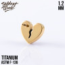 Накрутка Heartbreak IG 1.2 мм титан