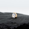Накрутка Фианит Gold IG 1.2 мм титан+PVD