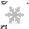 Накрутка G snowflake IG 1.2 мм титан