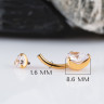 Банан Heart IG 1.6 мм титан
