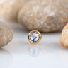 Накрутка Crystal Gold IG 1.2 мм титан+PVD