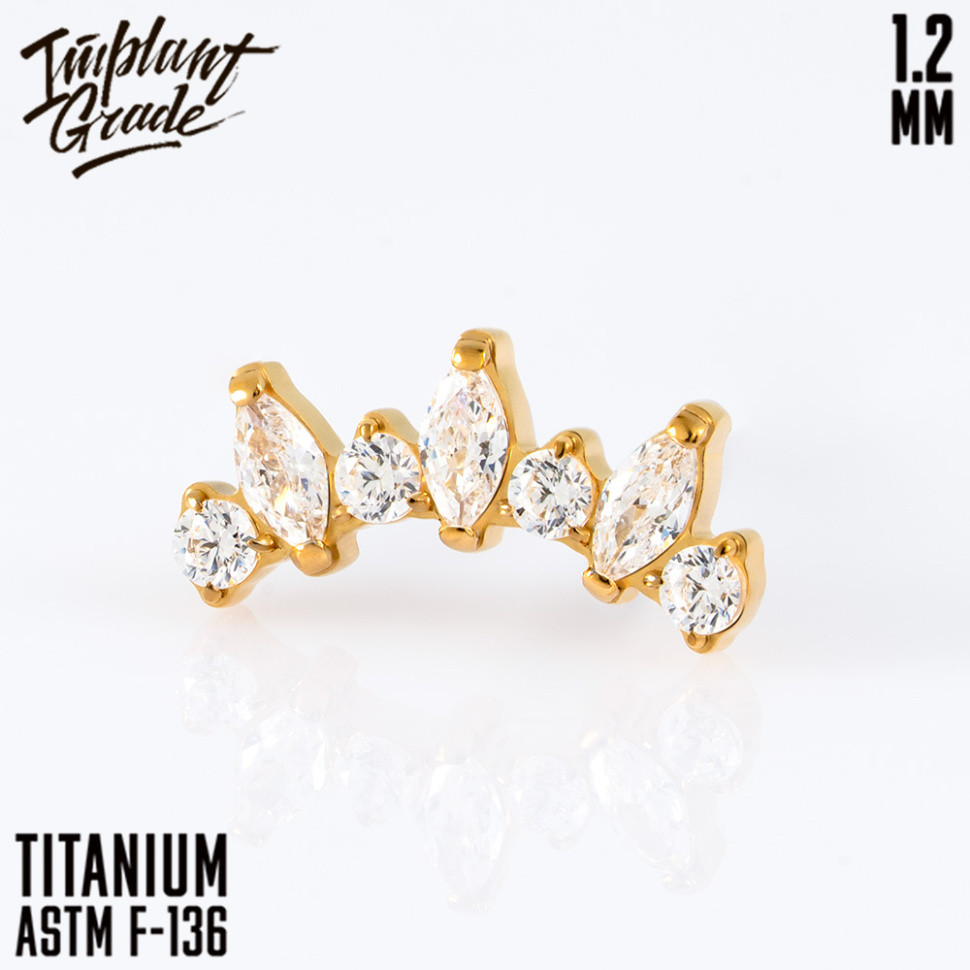 Накрутка-кластер Sara IG 1.2 мм титан Накрутка-кластер Sara IG 1.2 мм титан