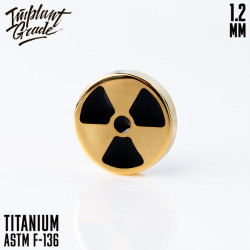Накрутка Toxic Gold IG 1.2 мм титан