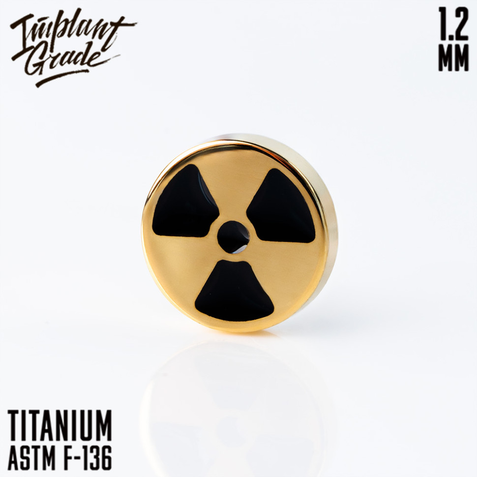Накрутка Toxic Gold IG 1.2 мм титан