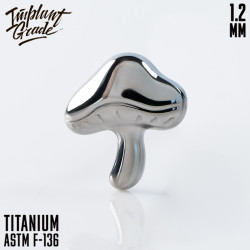 Накрутка Mushroom IG 1.2 мм титан
