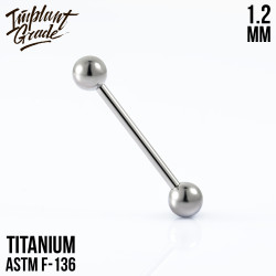 Штанга IG 1.2 мм титан  