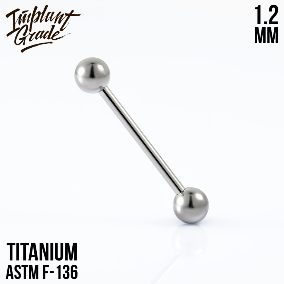 Штанга IG 1.2 мм титан  