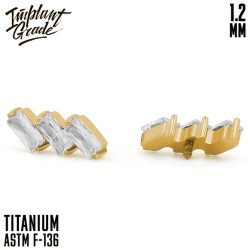 Накрутка-кластер Steps Gold IG 1.2 мм титан