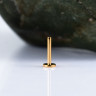Ножка Gold БЕЗРЕЗЬБОВАЯ IG 1.2 мм титан, основа 4 мм