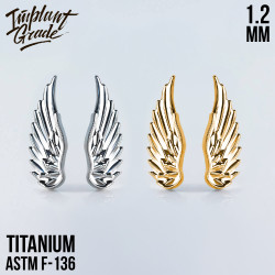 Накрутка Angel Wing IG 1.2 мм титан