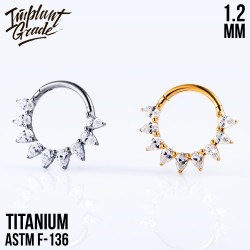 Кольцо-кликер May IG 1.2 мм титан