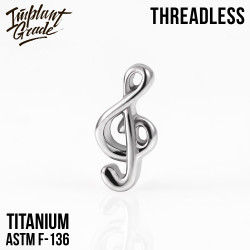 Топ Treble Clef БЕЗРЕЗЬБОВОЙ IG титан